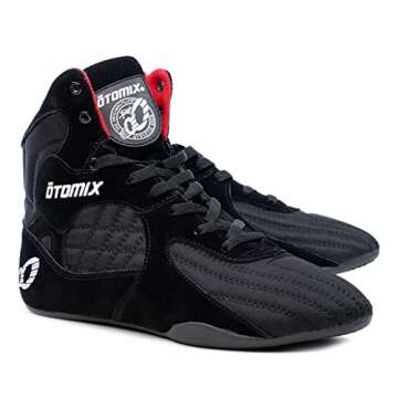Otomix Men's Stingray Escape Bodybuilding Lifting MMA & Wrestling Shoes Black 11