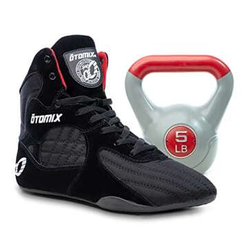 Otomix Men's Stingray Escape Bodybuilding Lifting MMA & Wrestling Shoes Black 11
