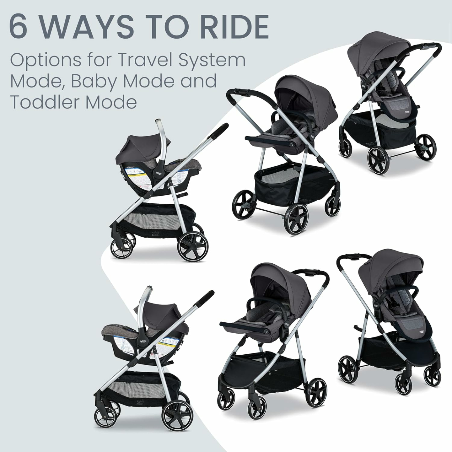 Britax Willow Grove SC Baby Travel System - Safe & Stylish