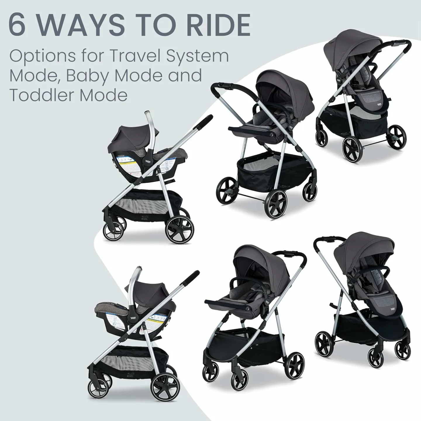 Britax Willow Grove SC Baby Travel System - Safe & Stylish