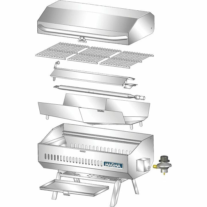 Magma ChefsMate Gas Grill A10-803 - Multi Size