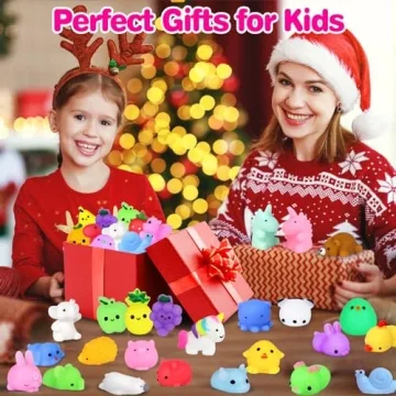 Mochi Squishy Toys 20 Pcs Mini Animal Party Favors