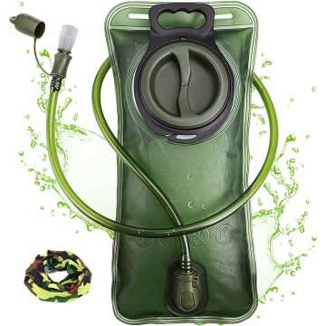 Multi-Size Hydration Bladder for Hiking & Sports
