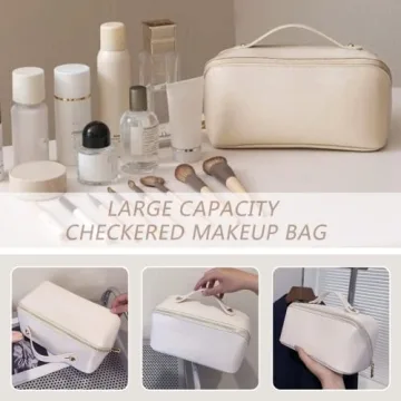 Ovenot Travel Cosmetic Bag - Waterproof Large Capacity Makeup Bag