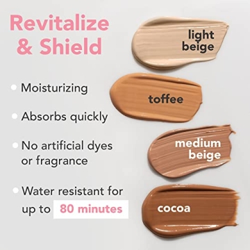 Organic Tinted Face Sunscreen - SPF 20 Natural Protection