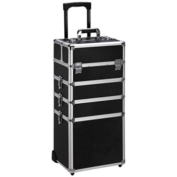 Ollieroo Rolling Cosmetic Makeup Case Trolley