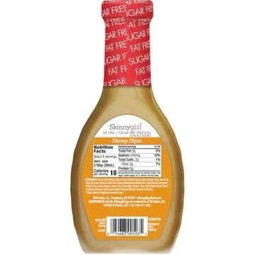 Skinnygirl Fat-Free Salad Dressing, Sugar-Free Honey Dijon, 8 Ounce
