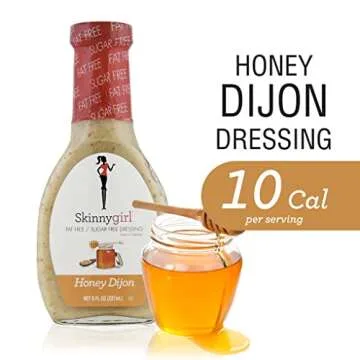 Skinnygirl Fat-Free Salad Dressing, Sugar-Free Honey Dijon, 8 Ounce