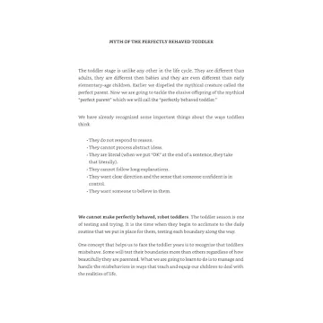 Moms on Call Toddler Book for Ages 15 Months to 4 Years