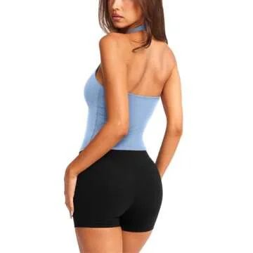 Chic LASLULU Longline Sports Bras for Stylish Workouts
