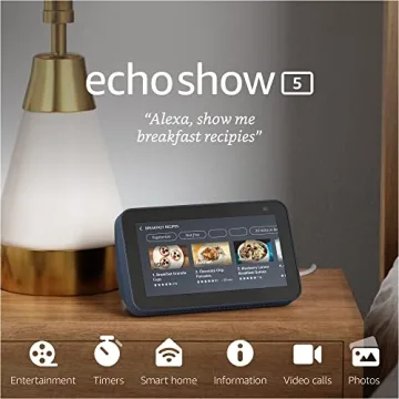 Echo Show 5 Smart Display with Alexa and Camera