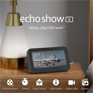 Echo Show 5 Smart Display with Alexa and Camera