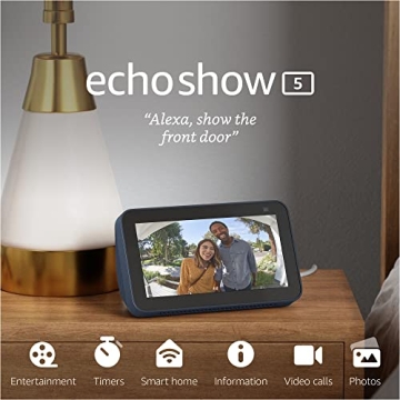 Echo Show 5 Smart Display with Alexa and Camera
