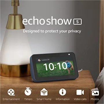 Echo Show 5 Smart Display with Alexa and Camera
