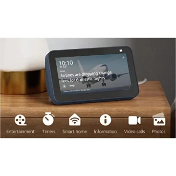 Echo Show 5 Smart Display with Alexa and Camera
