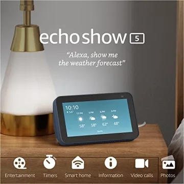 Echo Show 5 Smart Display with Alexa and Camera
