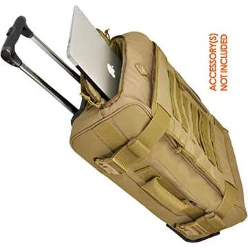 Air Support(TM) Rugged Rolling Carry-On by Hazard 4(R) - Black