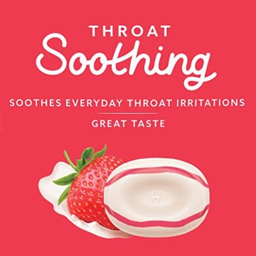 HALLS Throat Soothing Strawberry Drops - Economy Pack