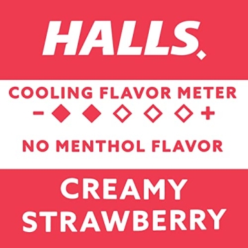 HALLS Throat Soothing Strawberry Drops - Economy Pack