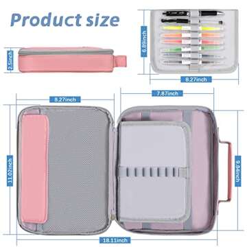 HAWGON Bible Cover - Multi-Functional Organizer for All