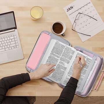 HAWGON Bible Cover - Multi-Functional Organizer for All