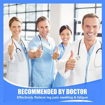 4 Pairs Compression Socks for Women & Men - Best Support for Medical, Circulation, Nurses, Running, Travel