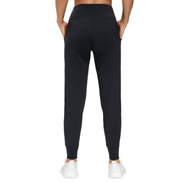 Women's Lightweight Tapered Lounge Joggers with Pockets