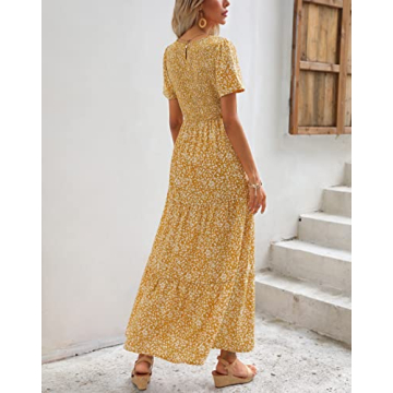 Maggeer Women's Flowy Maxi Dress | Maternity & Casual Wear