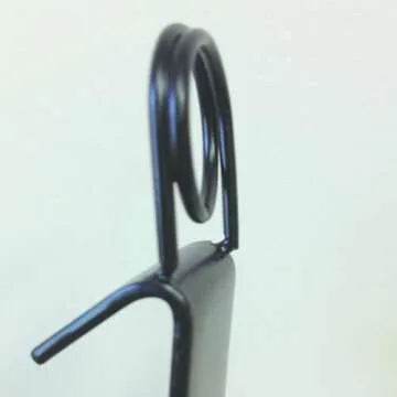 Black Metal Gridwall Sign Holder, Card Grip for Gridwall & Slat Grid Panels - 2 Pack