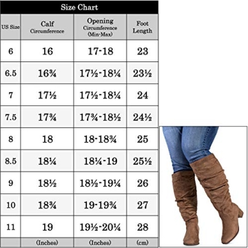 Vegan Wide Calf Knee-High Boots for Stylish Comfort