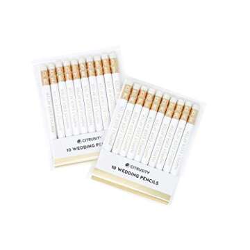 Happily Ever After Wedding Pencils