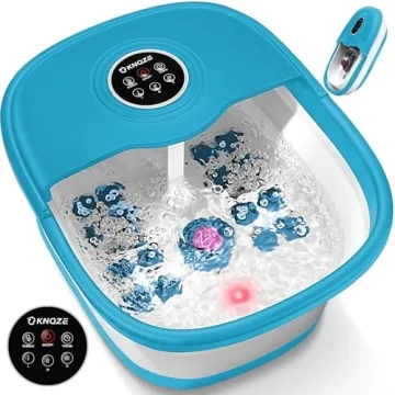 Collapsible Foot Spa with Heat, Bubbles & Massage - Ultimate Relaxation