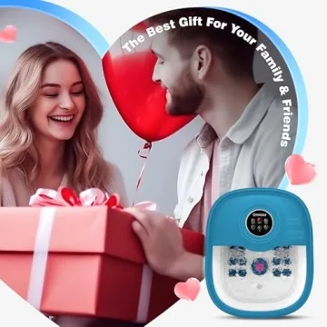 Collapsible Foot Spa with Heat & Massage - Relax Tired Feet