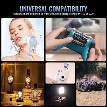 POWEROWL Rechargeable AA Batteries, 2800mAh High Capacity Double A Batteries NiMH Low Self Discharge, Qty 20