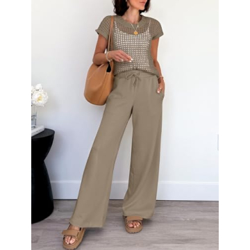 ANRABESS Women Two Piece Outfits for Casual Elegance