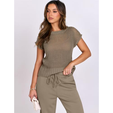 ANRABESS Women Two Piece Outfits for Casual Elegance