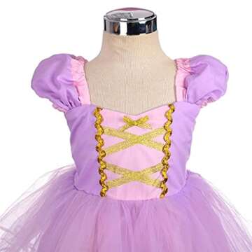 Dressy Daisy Princess Costumes Birthday Fancy Halloween Xmas Party Dresses Up for Toddler Girls Size 2T