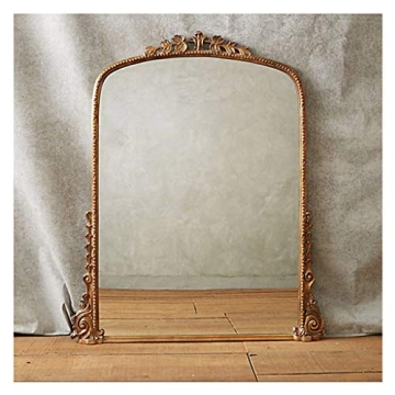 Elegant XDD European Style Gold Carved Mirror 60 x 80cm