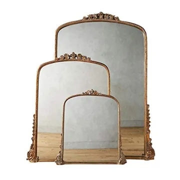 Elegant XDD European Style Gold Carved Mirror 60 x 80cm