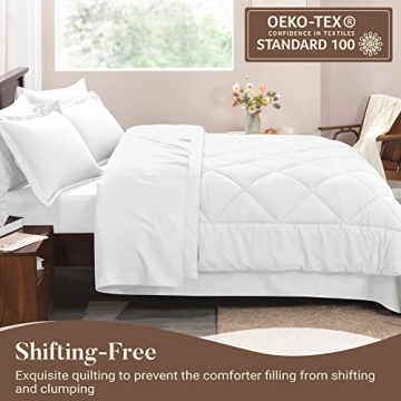 Basic Beyond Queen Comforter Set - 7 Piece Bedding Set