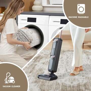 Area Rugs 9x12 Living Room: Lagre Vintage Living Room Rug with Non-Slip Backing Low Pile Rugs Soft Indoor Floor Thin Carpet Non Shedding Neutral Carpets for Bedroom Dining Room Farmhouse Nursery Beige