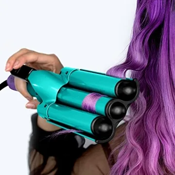 Bed Head 3 Barrel Hair Waver for Quick Styling & Less Heat Damage