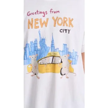 Unfortunate Portrait NYC Boyfriend Tee - Casual Chic Style