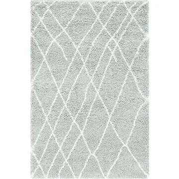 Rugs.com 5x8 Soft Touch Shag Area Rug - Sage Green