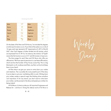 Moonology Diary 2024 for Self-Discovery and Rituals