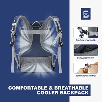Maelstrom 35 Can Insulated Leakproof Cooler Backpack Outdoor