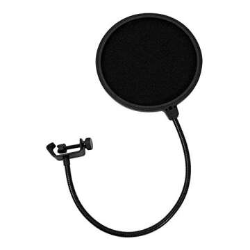 Heil PR37 Large Diameter Hand-Held Vocal Microphone with Pop Filter & XLR Cable Bundle
