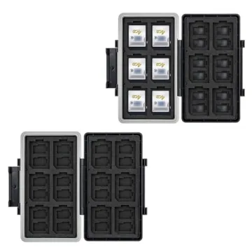 Versatile 36 Slots Memory Card Case | Compact & Protective