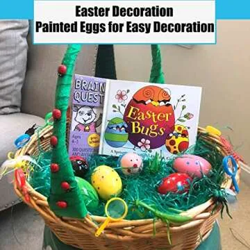 LHYCS Colorful Wooden Percussion Eggs for Kids