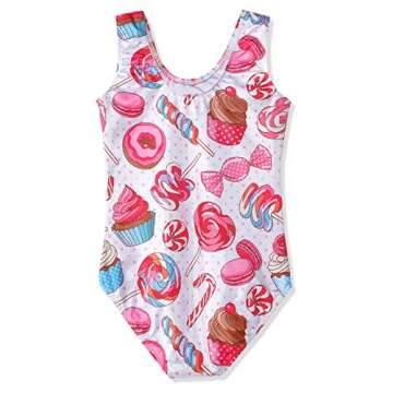 HOZIY Leotards for Toddler Girls Gymnastics 2t 3t 18-24 Months for Dance Pink